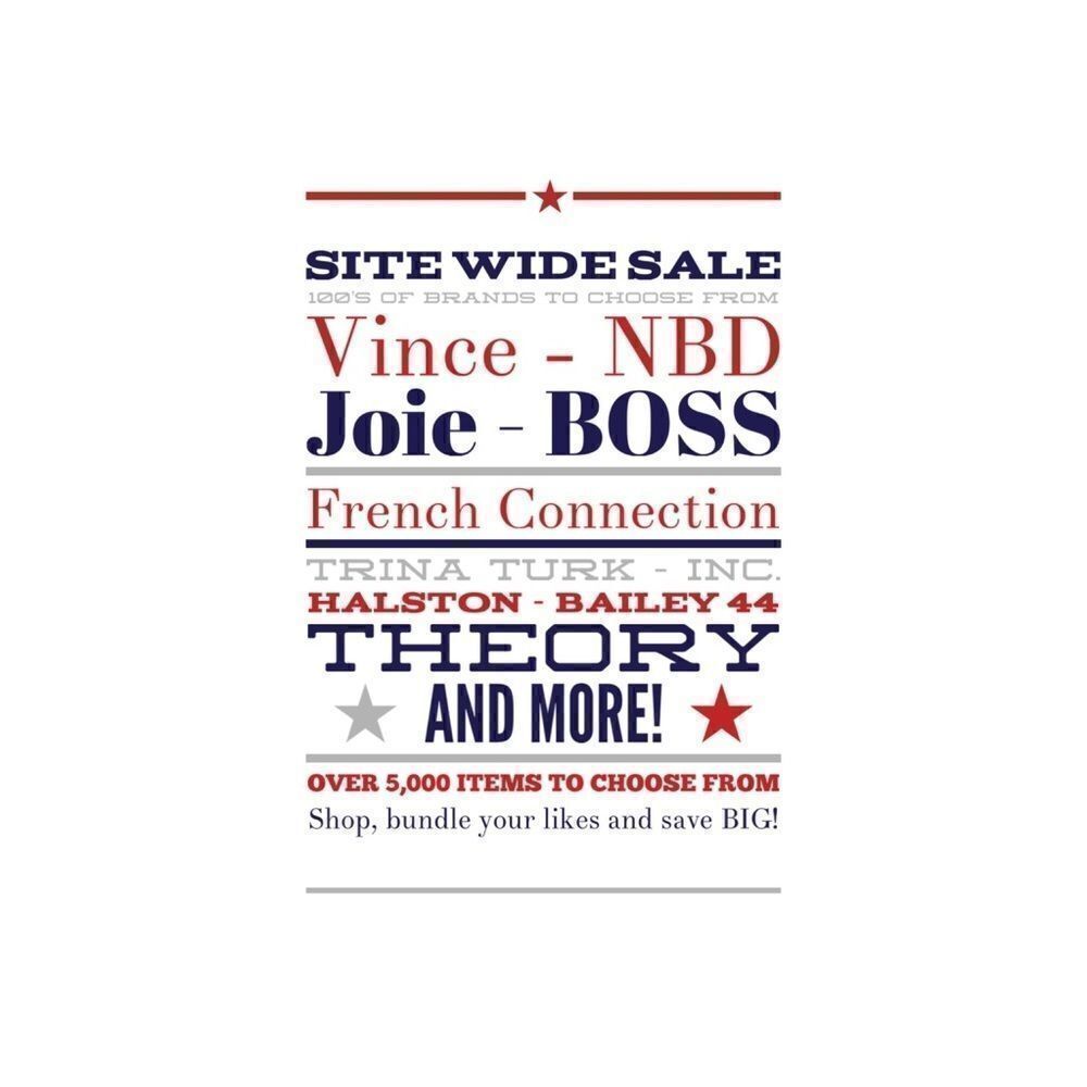 100’s of brands & 1000’s of items to choose from. New